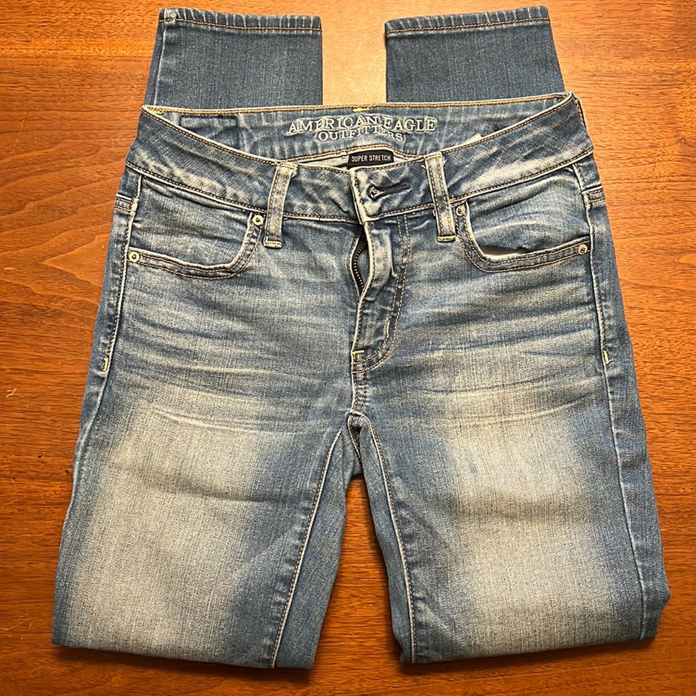 American Eagle Women’s Jegging, Ankle Length, Super Stretch, Size 0